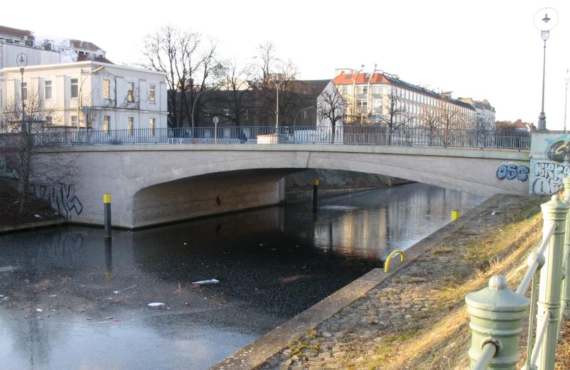 Teupitzer Brücke am 4.1.2003