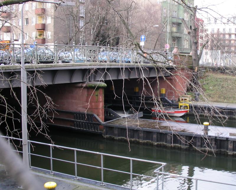 Schlesische Brcke am 18.1.2004