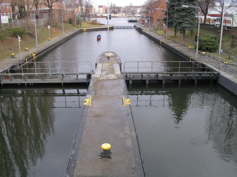 Schlesische Brcke am 18.1.2004