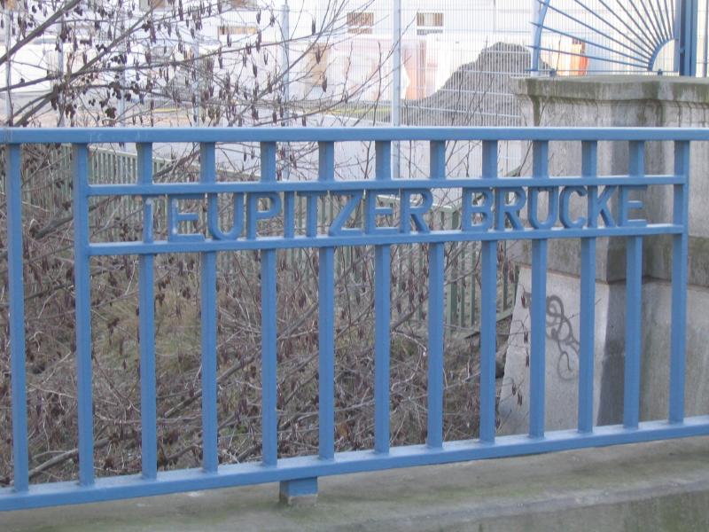 Teupitzer Brücke am 4.1.2003